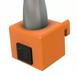 IKEA Jansjo to Skadis Mounting Bracket with Switch 