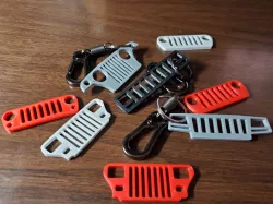 Jeep Grill Logo (KeyChains)