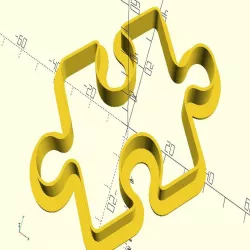 Jigsaw Cookie Cutter