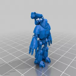 Kastelan Robot - admech - tm - low poly