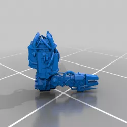 kataphon breacher combat arm - servitor - gubbin