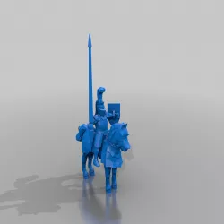 Knight of the Blazing Sun - empire - tm - low poly