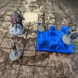 Large Face Terrain For Kingdom Death Monster