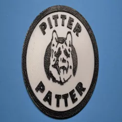 Letterkenny Pitter Patter coaster