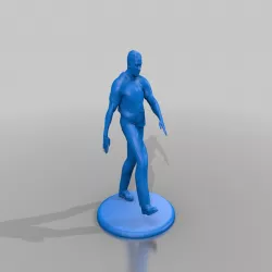 Male on stand walking HQ