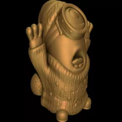 Minion Tim Singing (Easy print no support) 