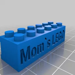 Mom's LEGO DO NOT TOUCH