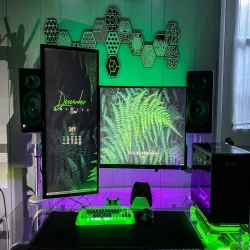 Monitor Mount Speaker Perch