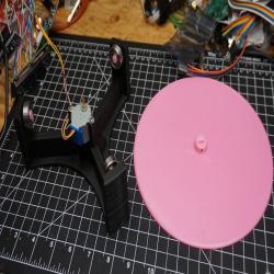 Motorized turntable by makerunit, Download free STL model