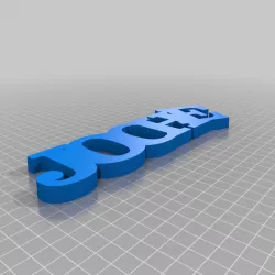 My Customized Variable WORD Sculpture
