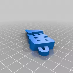 Name Keychain (BRETT)