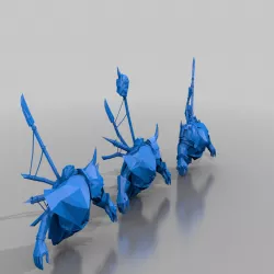 night goblin warboss - torso bits - tm