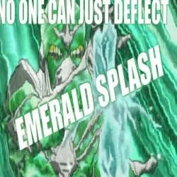 Noriaki Kakyoin's Emerald Splash
