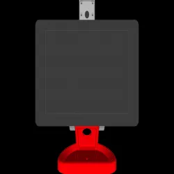 PiMac - Raspberry Pi 7 Inch Touch Screen Stand (with Camera) V2