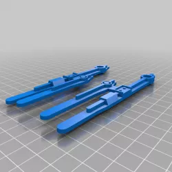Playmobil steam train coupling rod