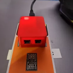 Printed case for Adafruit USB LiIon/LiPoly charger - v1.2