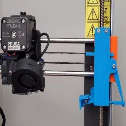 Retractable Purge Mechanism, for MultiColor 3D printing, Replaces purge blocks & wipe towers