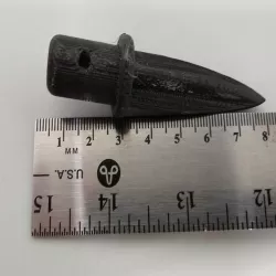 Reversible Stake For Half Inch (ID) PVC Pipe