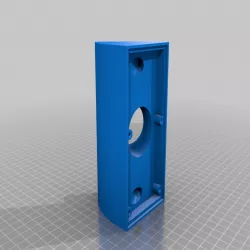 Ring 2 Doorbell Angled Vinyl Siding Mount