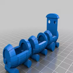 Scottish Station Whisky Barrel Train
