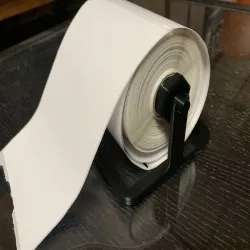 Shipping Label Roll Holder