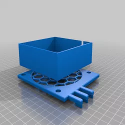 Sidewinder X1 after print heatbed cooler