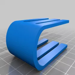 Simple cable clip
