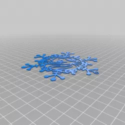 Snow Flakes Elsa