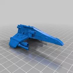 Star Wars Miniature E-Wing Side Cannon with Peg