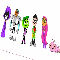 Teen Titan Go Characters  