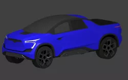 TESLA Pickup (Model P) concept design by Emre Husmen