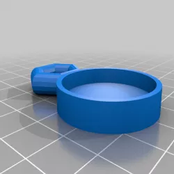 Tile Sticker Keychain