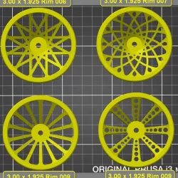 Traxxas 3.00 x 1.925 Rims for Rustler 2x4 and 4x4 Trucks