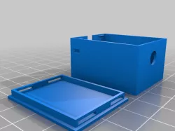 Wemos D1 with DS18B20 shield  enclosure