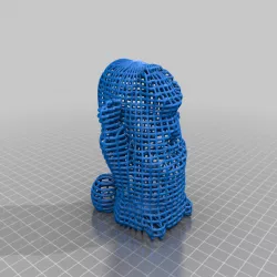 wire frame and low poly