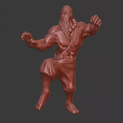 Zedain - Dwarf Monk