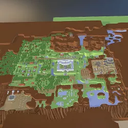 Zelda LTTP world map
