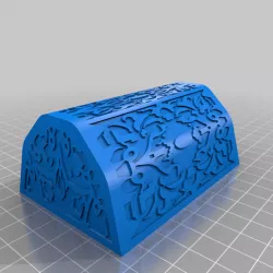 Zelda OoT Inspired Boss Key Chest  