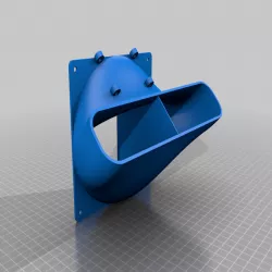 140mm radiator blower