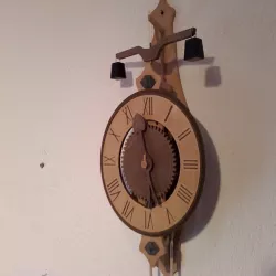 3d-gedruckte Frühgotische Uhr / 3d printed Early gothic clock