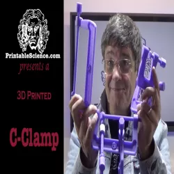 3D Printed C Clamp (G-Clamp)