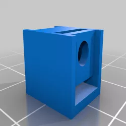3D printed Connector for a Breadboard Mini Volt Meter.