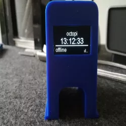3D Printer Monitor for OctoPrint Wemos D1 ESP8266 (German description)