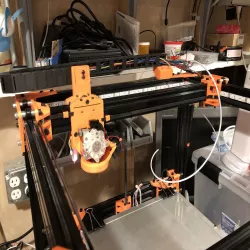AC-Bot Carriage (Titan Aero Mount): Mods and Cable Chain Mount