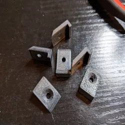 Adjustable Insert for Schlage "Bird Feeder" round striker plate.