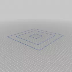 Artillery Sidewinder X1 bed calibration stl