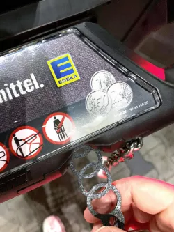 Audi Euro Einkaufschip (shopping cart token)