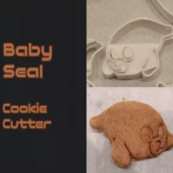 Baby Seal Cookie Cutter