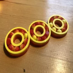 Ball Bearing Fidget Spinner (Print In Place)