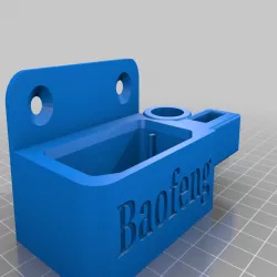 Baofeng Uf-f8 Hanging Rack inkl. Antenna Hole (Uv-5R)